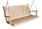 A&L Furniture Co. Amish-Made Cedar Fanback Porch Swings AL382C