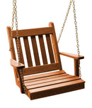 A&L Furniture Co. Amish-Made Cedar Traditional English Chair Swings AL401C