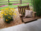 A&L Furniture Co. Amish-Made Cedar Traditional English Chair Swings AL401C