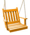 A&L Furniture Co. Amish-Made Cedar Traditional English Chair Swings AL401C