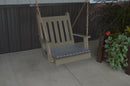 A&L Furniture Co. Amish-Made Pine Traditional English Chair Swings AL401