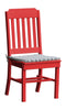 A&L Furniture Co. Amish-Made Poly Traditional Dining Chair AL4101