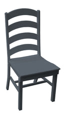 A&L Furniture Co. Amish-Made Poly Ladderback Dining Chair AL4103