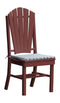 A&L Furniture Co. Amish-Made Poly Fanback Dining Chair AL4104