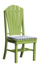 A&L Furniture Co. Amish-Made Poly Fanback Dining Chair AL4104