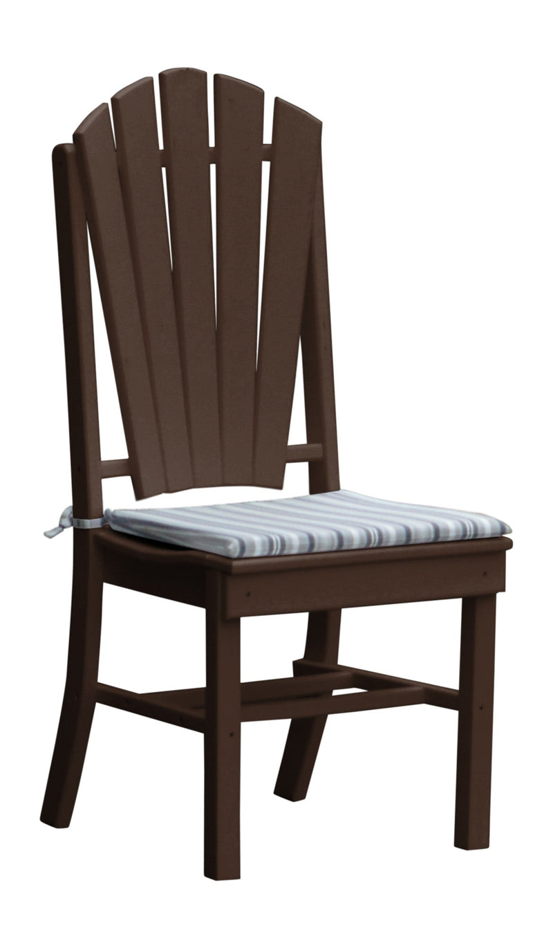 A&L Furniture Co. Amish-Made Poly Fanback Dining Chair AL4104