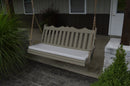 A&L Furniture Co. Amish-Made Pine Royal English Porch Swings AL412