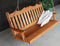 A&L Furniture Co. Amish-Made Cedar Royal English Porch Swings AL412C