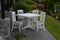 A&L Furniture Co. Amish-Made Poly 5pc Royal Dining Sets AL4102 x 4 - AL4141