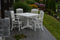 A&L Furniture Co. Amish-Made Poly 5pc Classic Dining Sets AL4100 x 4 - AL4141