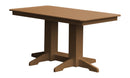 A&L Furniture Co. Rectangular Amish-Made Poly Dining Tables AL4160