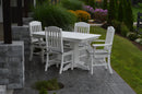 A&L Furniture Co. Amish-Made Poly 5pc Classic Dining Sets AL4100 x 4 - AL4141