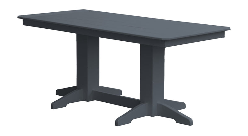 A&L Furniture Co. Rectangular Amish-Made Poly Dining Tables AL4160