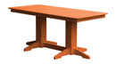 A&L Furniture Co. Rectangular Amish-Made Poly Dining Tables AL4160