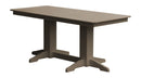 A&L Furniture Co. Rectangular Amish-Made Poly Dining Tables AL4160