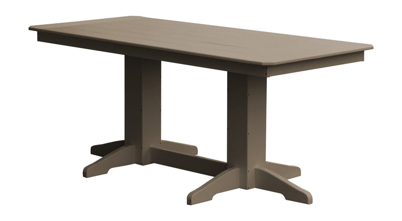 A&L Furniture Co. Rectangular Amish-Made Poly Dining Tables AL4160