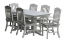 A&L Furniture Co. Amish-Made Poly 7pc Classic Dining Sets AL4100 x 6 - AL4162