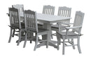 A&L Furniture Co. Amish-Made Poly 7pc Royal Dining Sets AL4102 x 6 - AL4162