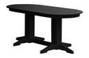 A&L Furniture Co. Oval Amish-Made Poly Dining Tables AL4170