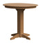 A&L Furniture Co. Round Amish-Made Poly Bar Tables AL4180