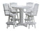 A&L Furniture Co. Amish-Made Poly 5pc Classic Bar Table Sets AL4181 - AL4120 x 4