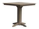 A&L Furniture Co. Square Amish-Made Poly Bar Tables AL4190