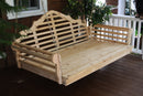 A&L Furniture Co. Amish-Made Cedar Marlboro Swing Beds AL421C