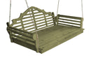 A&L Furniture Co. Amish-Made Cedar Marlboro Swing Beds AL421C