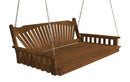 A&L Furniture Co. Amish-Made Cedar Fanback Swing Beds AL431C