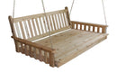 A&L Furniture Co. Amish-Made Cedar Traditional English Swing Beds AL451C