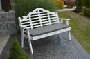 A&L Furniture Co. Amish-Made Pine Marlboro Garden Benches AL471