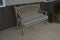 A&L Furniture Co. Amish-Made Pine Fanback Garden Benches AL481