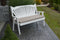 A&L Furniture Co. Amish-Made Pine Fanback Garden Benches AL481