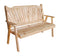 A&L Furniture Co. Amish-Made Cedar Fanback Garden Benches AL481C