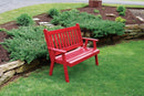 A&L Furniture Co. Amish-Made Pine Traditional English Garden Benches AL501