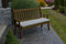 A&L Furniture Co. Amish-Made Pine Traditional English Garden Benches AL501