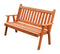 A&L Furniture Co. Amish-Made Cedar Traditional English Garden Benches AL501C