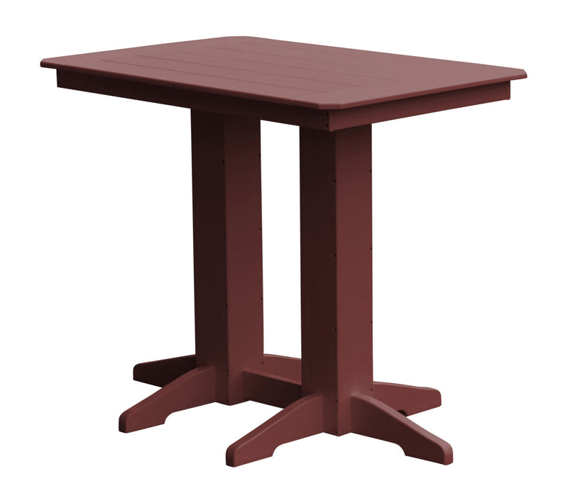 A&L Furniture Co. Amish-Made Poly Bar Tables AL5100