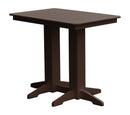 A&L Furniture Co. Amish-Made Poly Bar Tables AL5100