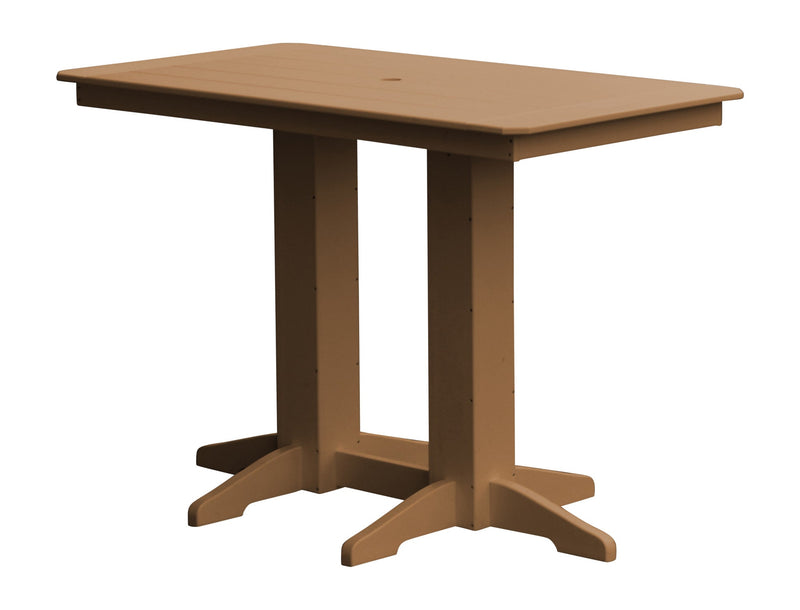 A&L Furniture Co. Amish-Made Poly Bar Tables AL5100