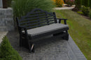 A&L Furniture Co. Amish-Made Pine Marlboro Glider Benches AL571