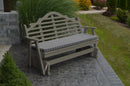 A&L Furniture Co. Amish-Made Pine Marlboro Glider Benches AL571