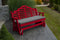 A&L Furniture Co. Amish-Made Pine Marlboro Glider Benches AL571