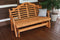 A&L Furniture Co. Amish-Made Cedar Marlboro Glider Benches AL571C