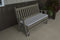 A&L Furniture Co. Amish-Made Pine Traditional English Glider Benches AL601