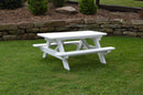 A&L Furniture Co. Amish-Made Poly Kids Picnic Table AL6100