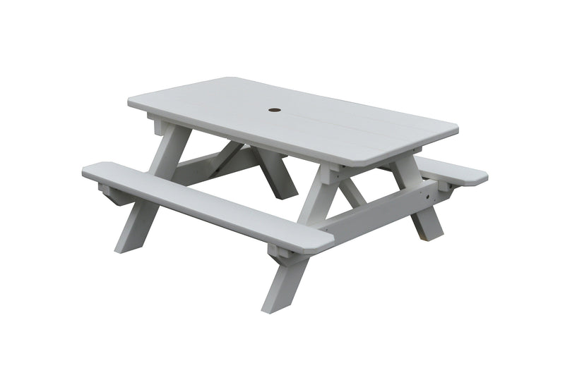 A&L Furniture Co. Amish-Made Poly Kids Picnic Table AL6100