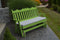 A&L Furniture Co. Amish-Made Pine Royal English Glider Benches AL611