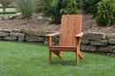 A&L Furniture Co. Amish-Made Cedar Modern Adirondack Chair AL663C