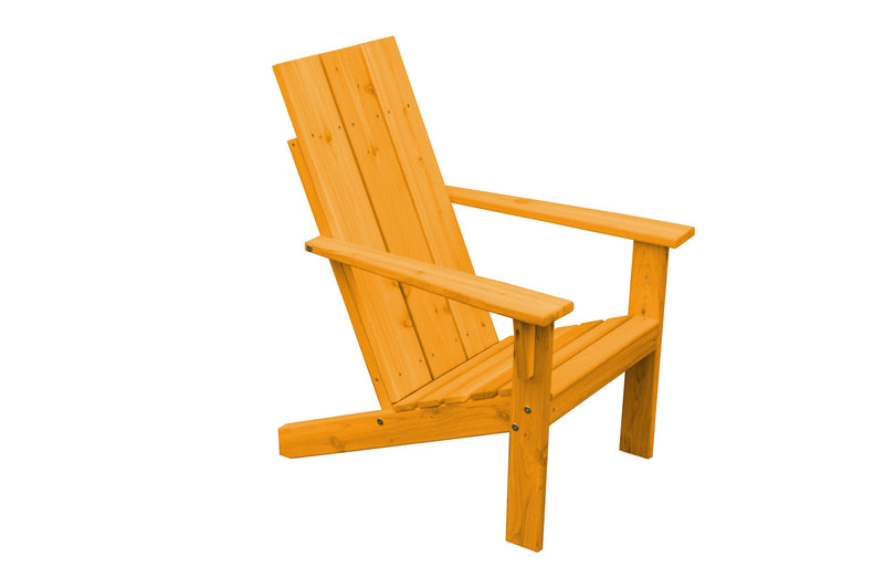 A&L Furniture Co. Amish-Made Cedar Modern Adirondack Chair AL663C